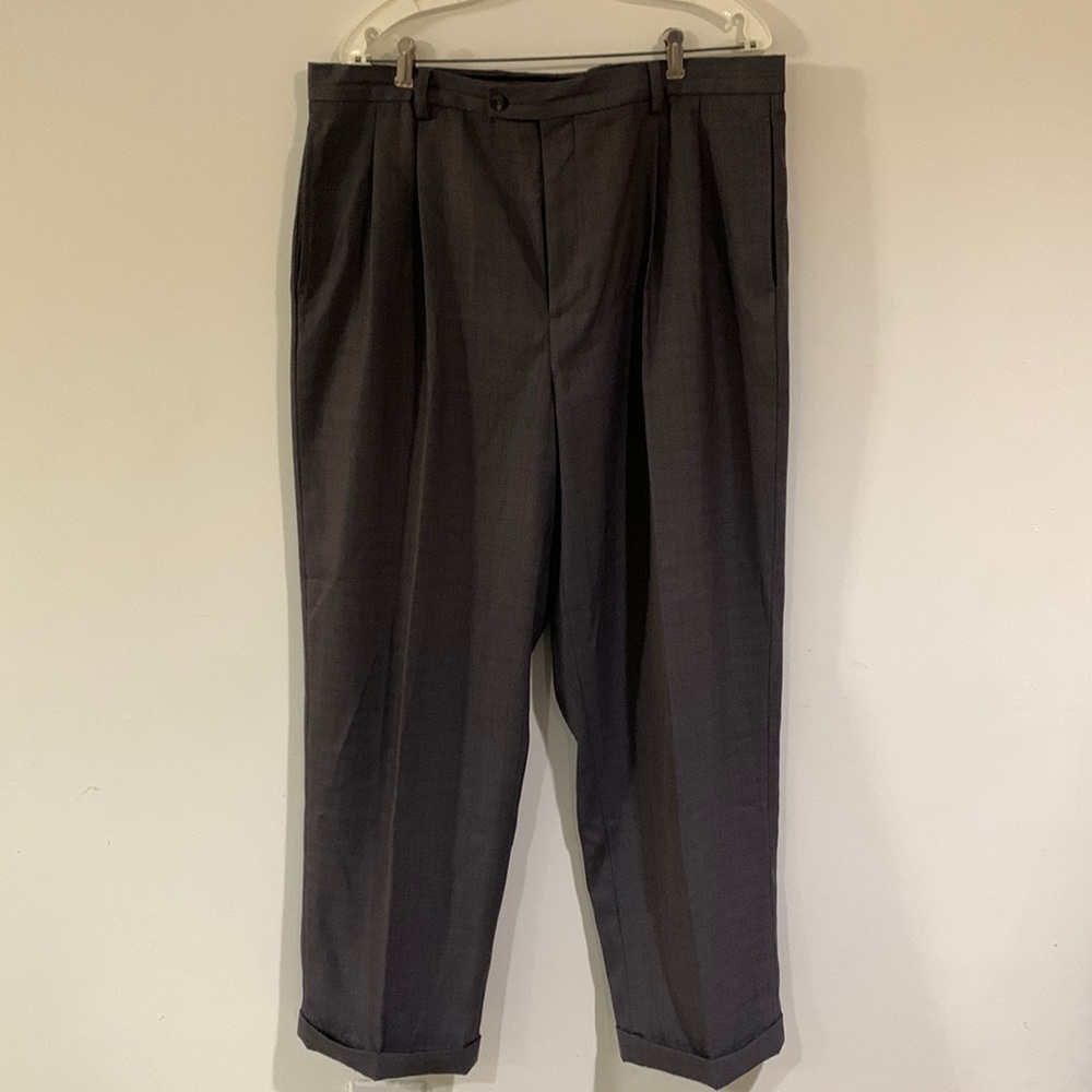 Mens Gray Dress Pants Size 38x30”